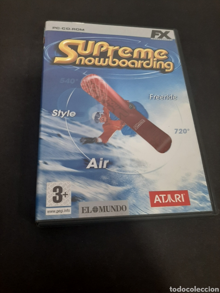 Videospiele und Konsolen: PC 540 Supreme snowboarding-JUEGOS PC SEGUNDA MANO