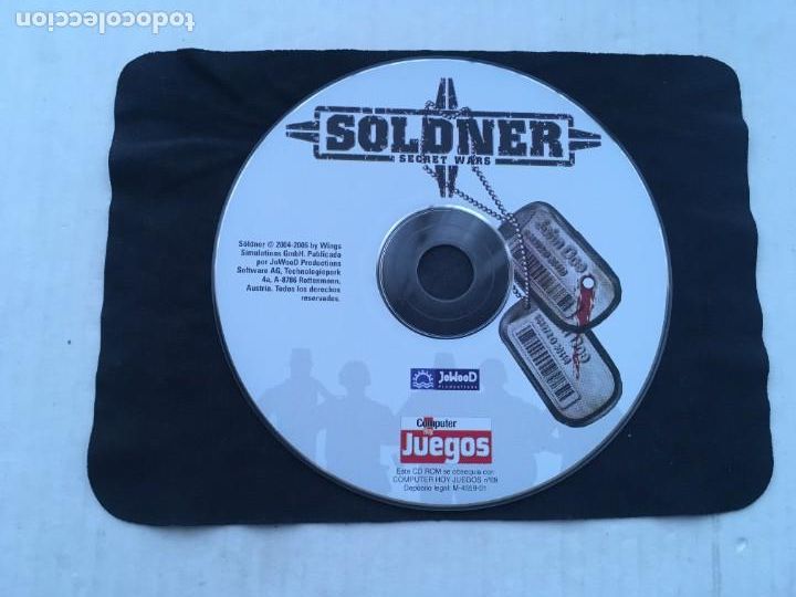 Videojuegos y consolas: SOLDNER SECRET WAR COMPUTER JUEGO PC KREATEN - Foto 1