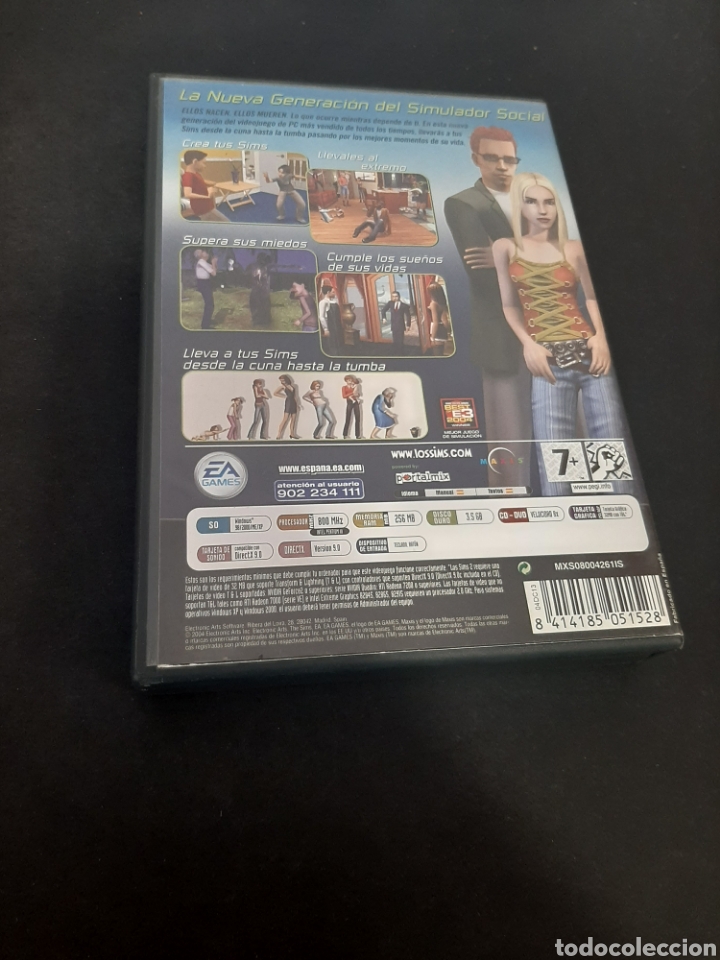 Videojuegos y consolas: PC 666 los sims 2 -JUEGOS PC SEGUNDA MANO - Foto 2