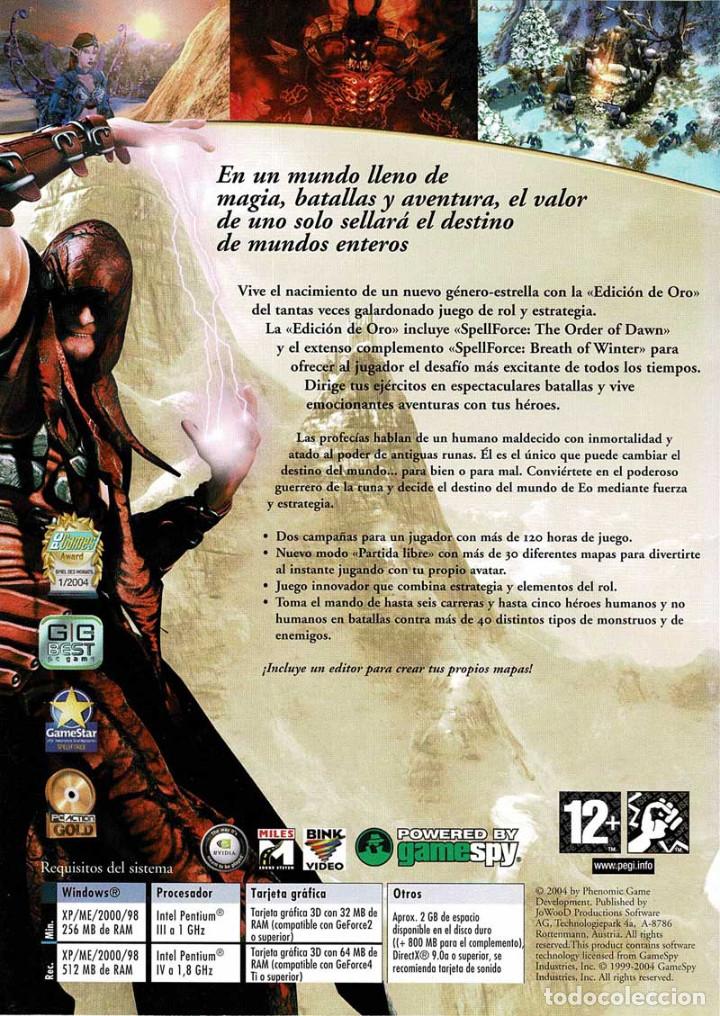 Videojuegos y consolas: Spell Force Gold Edition. PC - Foto 2