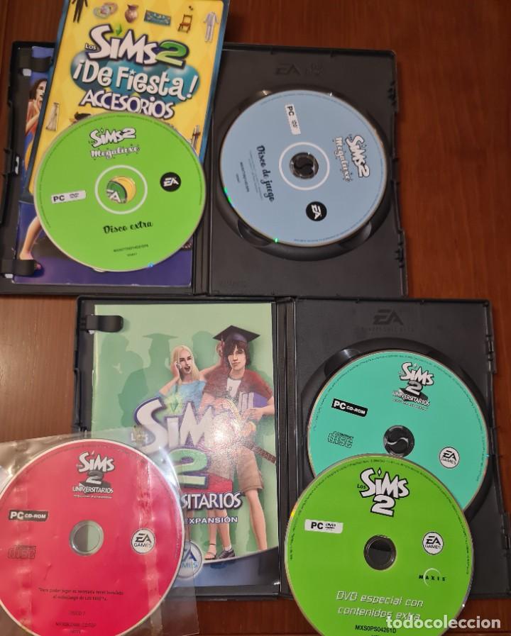 Videojuegos y consolas: Juego pc los sims2 megaluxe y los sims2 universitarios - Foto 2