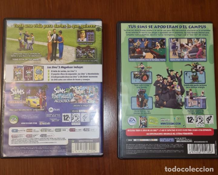 Videojuegos y consolas: Juego pc los sims2 megaluxe y los sims2 universitarios - Foto 3