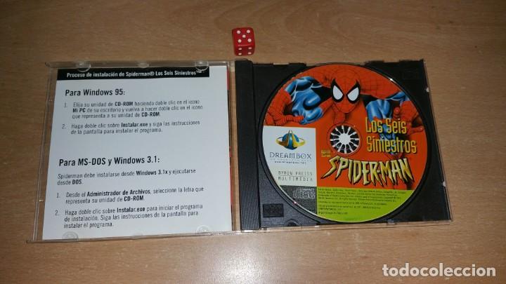 Videojuegos y consolas: PC SPIDERMAN CONTRA LOS SEIS SINIESTROS ESPA&Ntilde;A - Foto 3
