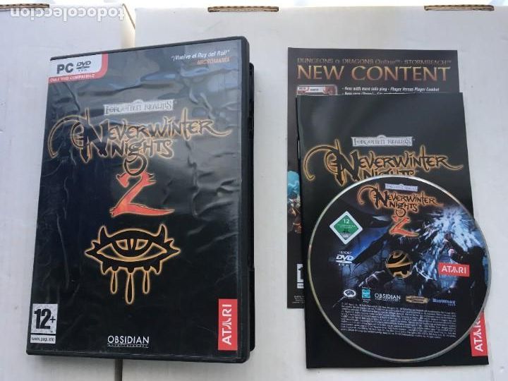 Videojuegos y consolas: FORGOTTEN REALMS NEVERWINTER NIGHTS 2 PC DVD KREATEN - Foto 1