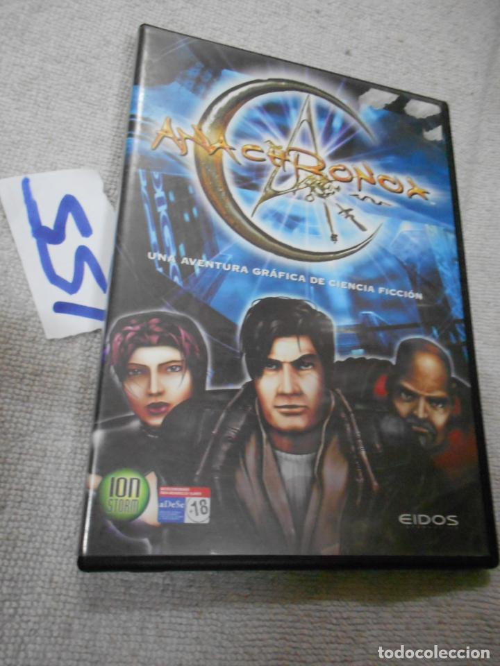 Videojuegos y consolas: ANTIGUO JUEGO PC - ANACRONOX - Foto 1