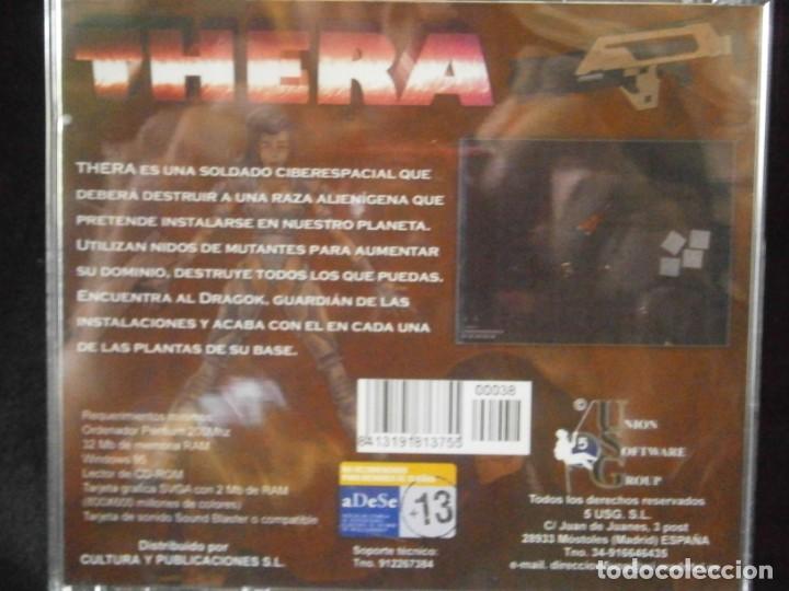 Videojuegos y consolas: JUEGO DE PC RETRO (A&Uacute;N PLASTIFICADO) THERA - Foto 2