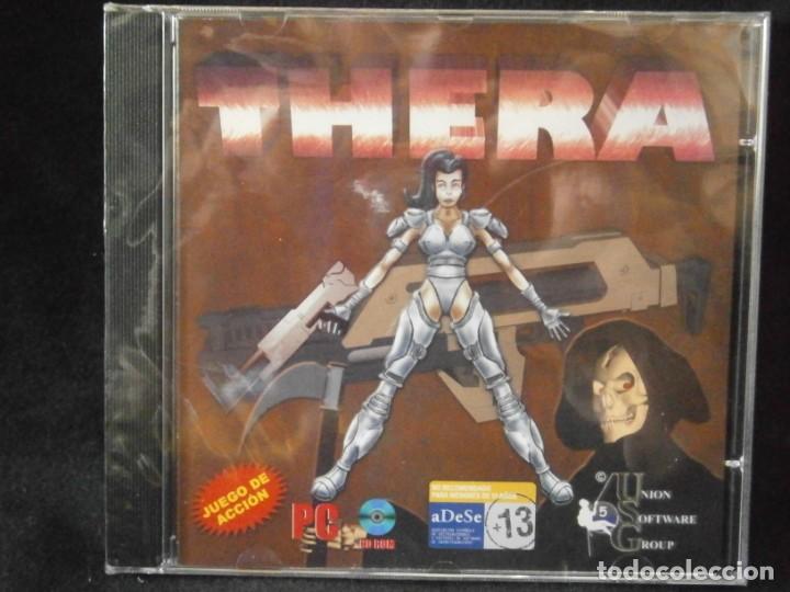 Videojuegos y consolas: JUEGO DE PC RETRO (A&Uacute;N PLASTIFICADO) THERA - Foto 1