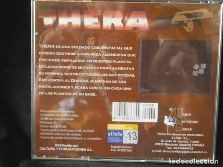 Videojuegos y consolas: JUEGO DE PC RETRO (A&Uacute;N PLASTIFICADO) THERA - Foto 2