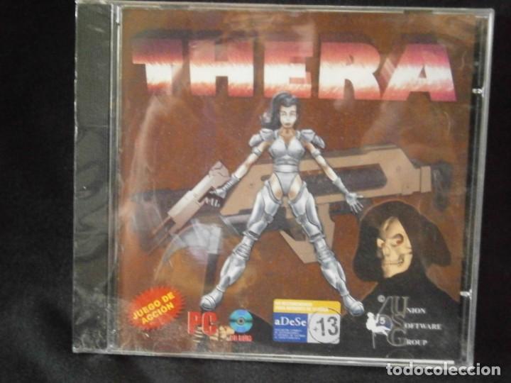 Videojuegos y consolas: JUEGO DE PC RETRO (A&Uacute;N PLASTIFICADO) THERA - Foto 1