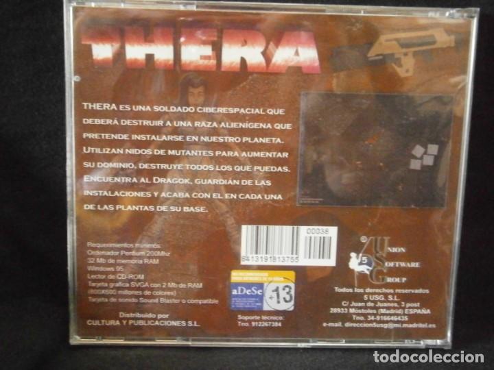 Videojuegos y consolas: JUEGO DE PC RETRO (A&Uacute;N PLASTIFICADO) THERA - Foto 2