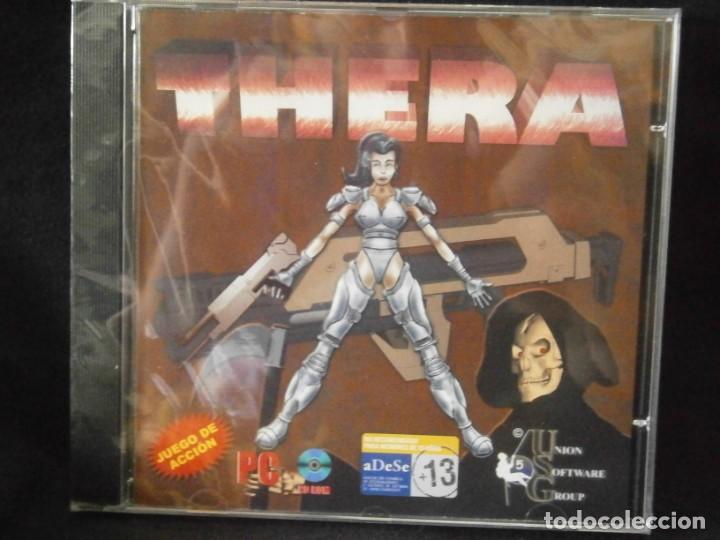 Videojuegos y consolas: JUEGO DE PC RETRO (A&Uacute;N PLASTIFICADO) THERA - Foto 1