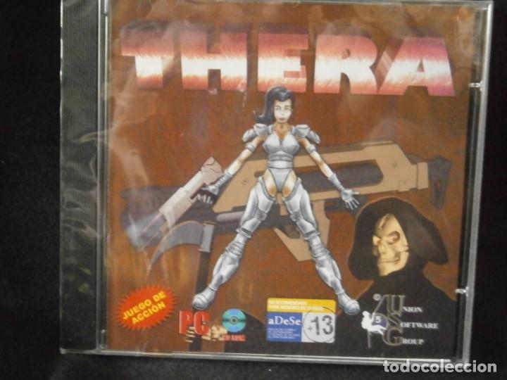 Videojuegos y consolas: JUEGO DE PC RETRO (A&Uacute;N PLASTIFICADO) THERA - Foto 1