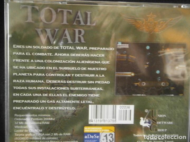 Videojuegos y consolas: JUEGO DE PC RETRO (A&Uacute;N PLASTIFICADO) TOTAL WAR - Foto 1