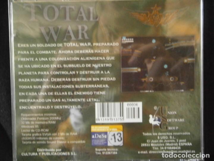 Videojuegos y consolas: JUEGO DE PC RETRO (A&Uacute;N PLASTIFICADO) TOTAL WAR - Foto 1