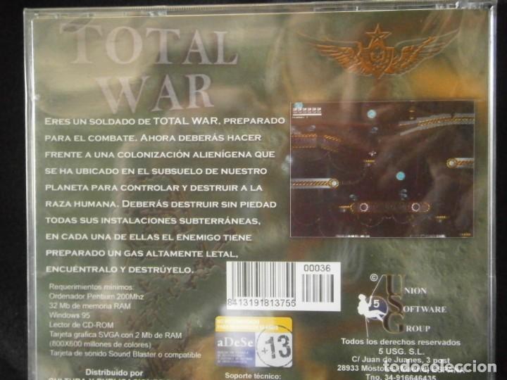 Videojuegos y consolas: JUEGO DE PC RETRO (A&Uacute;N PLASTIFICADO) TOTAL WAR - Foto 1