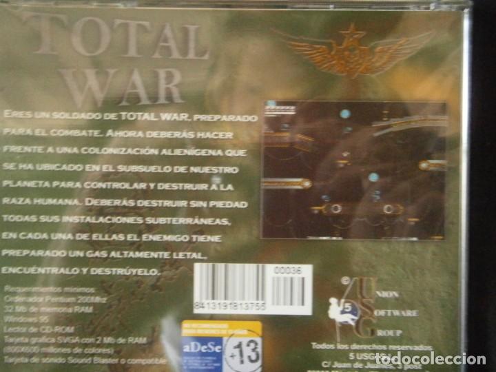 Videojuegos y consolas: JUEGO DE PC RETRO (A&Uacute;N PLASTIFICADO) TOTAL WAR - Foto 1