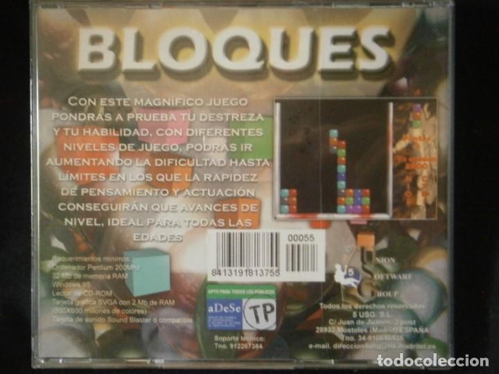 Videojuegos y consolas: JUEGO DE PC RETRO (A&Uacute;N PLASTIFICADO) BLOQUES - Foto 2