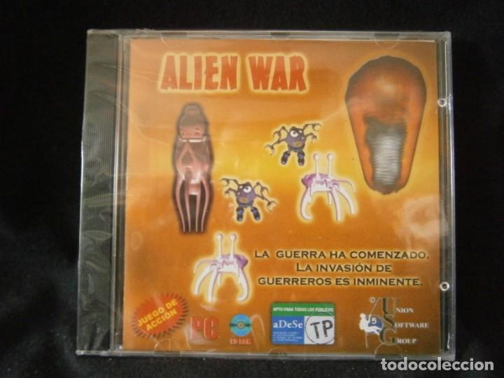 Videojuegos y consolas: JUEGO DE PC RETRO (A&Uacute;N PLASTIFICADO) ALIEN WAR - Foto 1