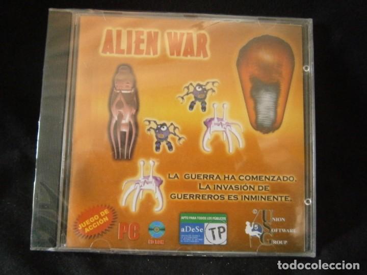 Videojuegos y consolas: JUEGO DE PC RETRO (A&Uacute;N PLASTIFICADO) ALIEN WAR - Foto 1