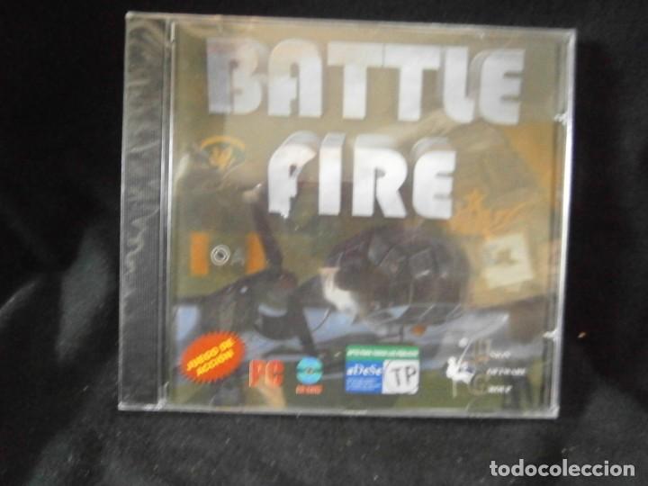 Videojuegos y consolas: JUEGO DE PC RETRO (A&Uacute;N PLASTIFICADO) BATTLE FIRE - Foto 1