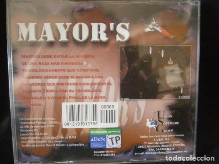 Videojuegos y consolas: JUEGO DE PC RETRO (A&Uacute;N PLASTIFICADO) MAYORS - Foto 2