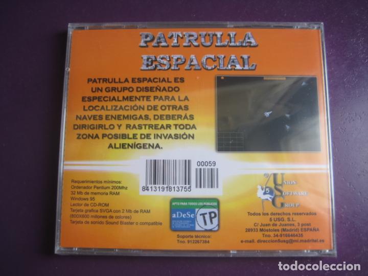 Videojuegos y consolas: PATRULLA ESPACIAL PC CD ROM PRECINTADO - UNION SOFTWARE GROUP - INVASION ALIEN - Foto 2