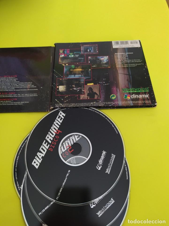 Videojuegos y consolas: JUEGO de PC BLADE RUNNER 4 CDS - Foto 3