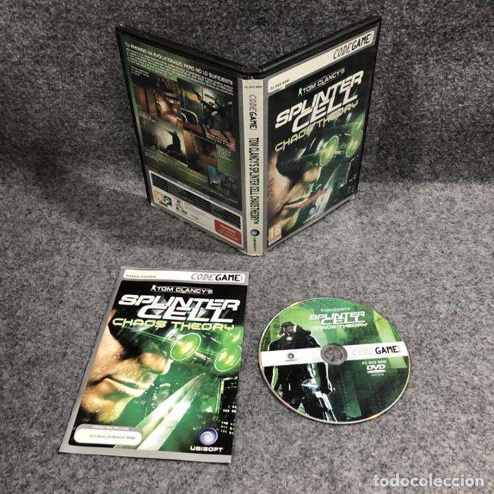 Videojuegos y consolas: TOM CLANCYS SPLINTER CELL CHAOS THEORY PC - Foto 1