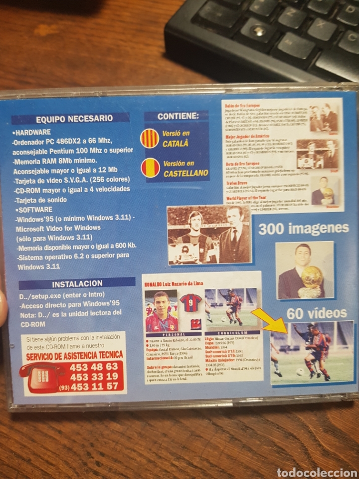 Videojuegos y consolas: EL CD ROM DEL BAR&Ccedil;A DIARIO SPORT - Foto 2