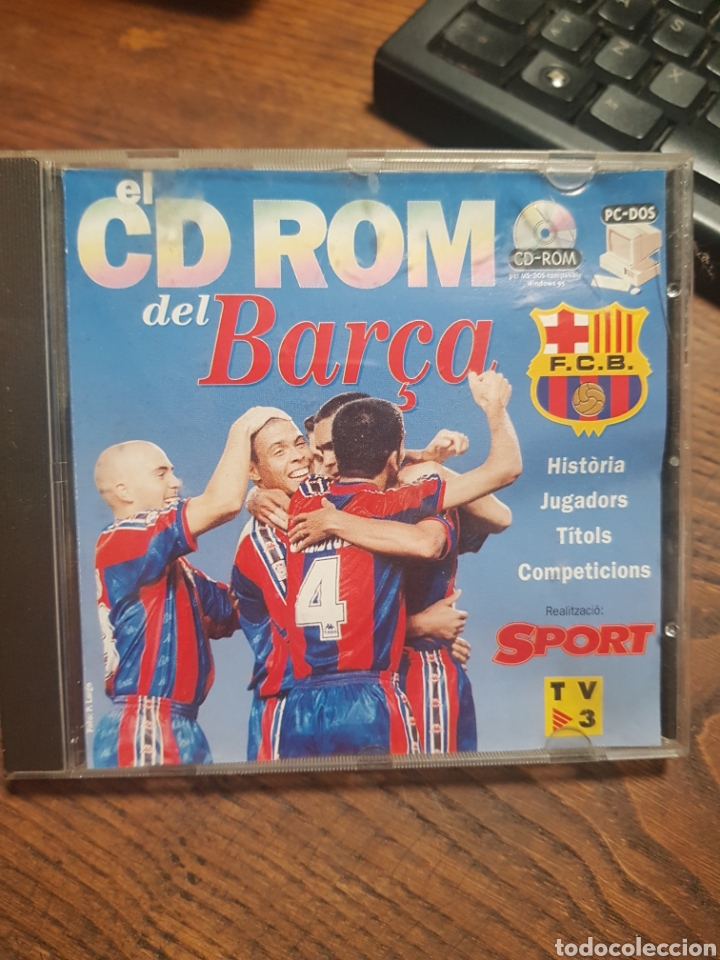 Videojuegos y consolas: EL CD ROM DEL BAR&Ccedil;A DIARIO SPORT - Foto 1