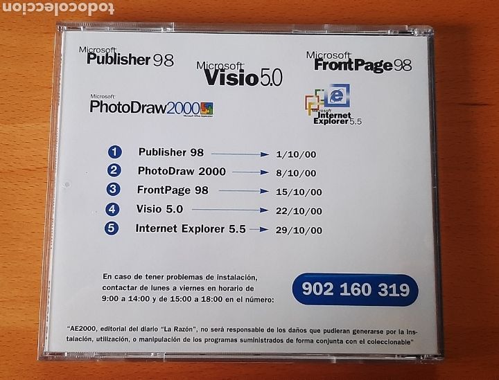 Videojuegos y consolas: CD-ROM Microsoft Windows Me Millenium Edition - Colecci&oacute;n La Raz&oacute;n - Foto 2