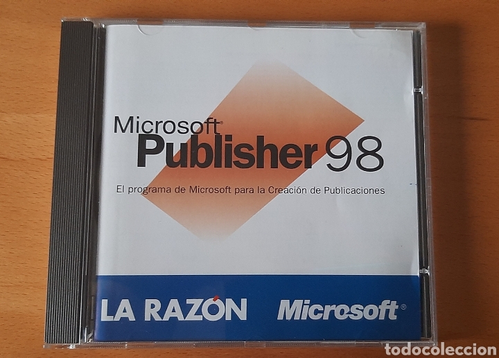 Videojuegos y consolas: CD-ROM Microsoft Publisher 98 - N&uacute;mero 1 Colecci&oacute;n La Raz&oacute;n - Foto 1
