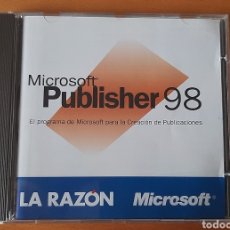 Videojuegos y Consolas: CD-ROM MICROSOFT PUBLISHER 98 - NÚMERO 1 COLECCIÓN LA RAZÓN. Lote 222625053