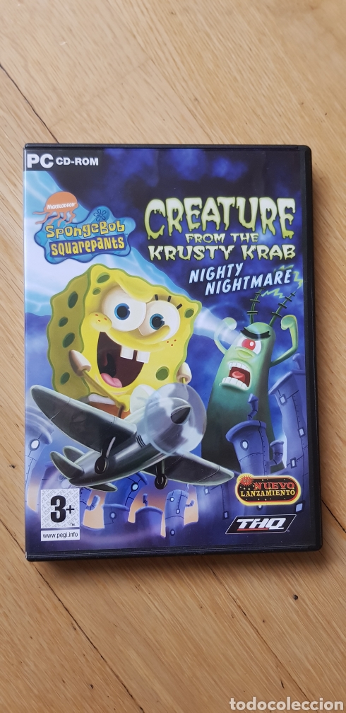Videojuegos y consolas: Bob Esponja Creature from the krusty krab pc cd - Foto 1