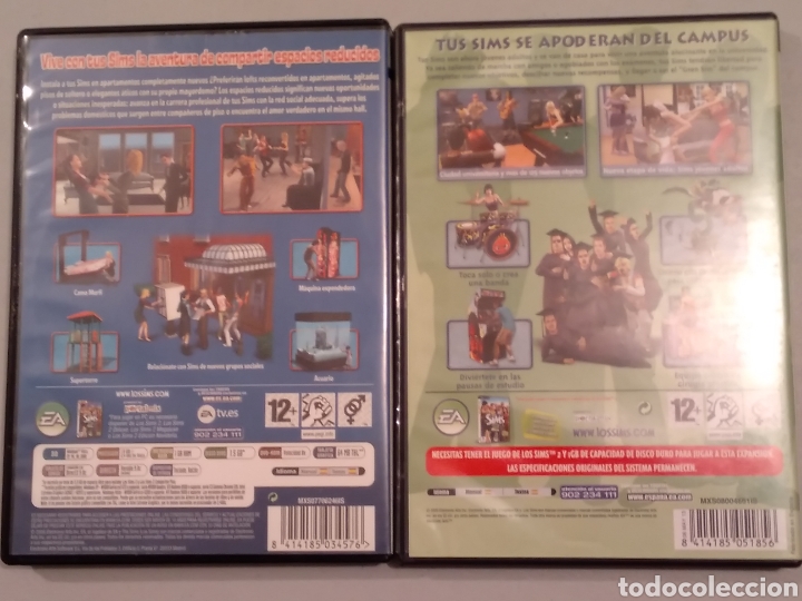 Videojuegos y consolas: LOTE LOS SIMS 2 PC - Foto 8
