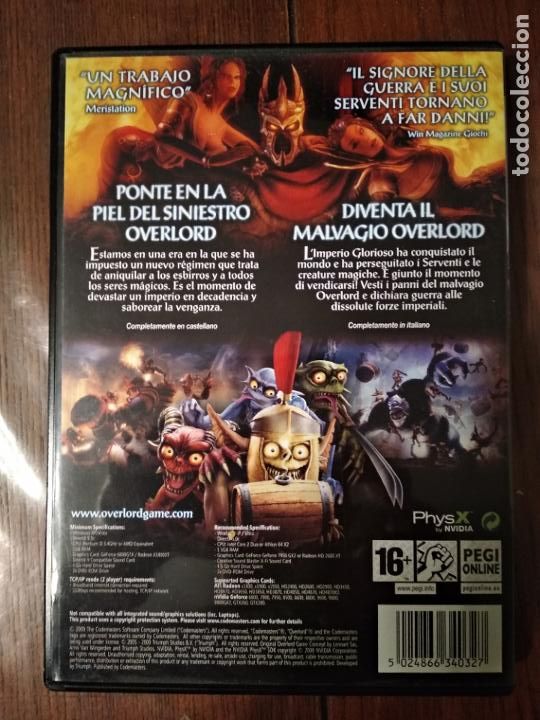 Videojuegos y consolas: Overlord II PC (castellano) - Foto 2