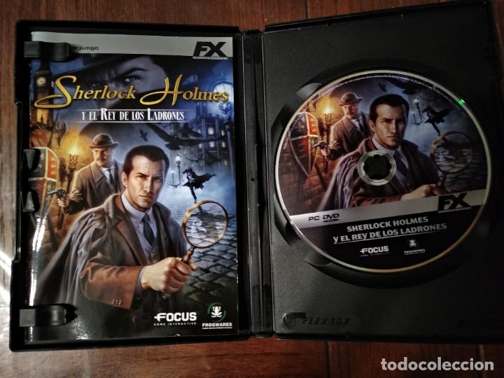 Videojuegos y consolas: Sherlock Holmes - El Rey de los Ladrones - PC (Castellano) - Foto 3