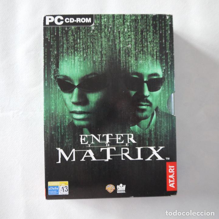 Videojuegos y consolas: ENTER THE MATRIX - JUEGO DE PC EN CD-ROM - Foto 1