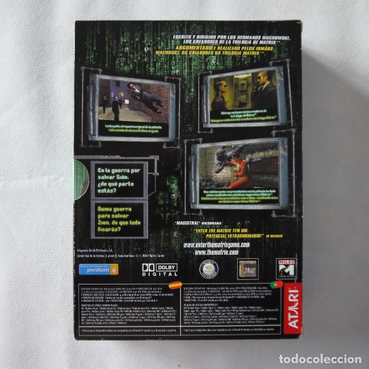 Videojuegos y consolas: ENTER THE MATRIX - JUEGO DE PC EN CD-ROM - Foto 2