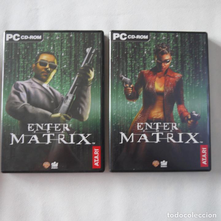 Videojuegos y consolas: ENTER THE MATRIX - JUEGO DE PC EN CD-ROM - Foto 3
