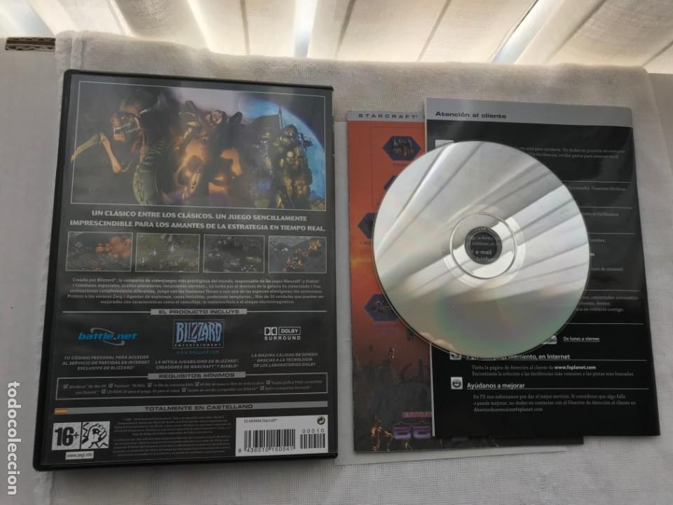 Videojuegos y consolas: STARCRAFT 1 STAR CRAFT PC CD KREATEN - Foto 2