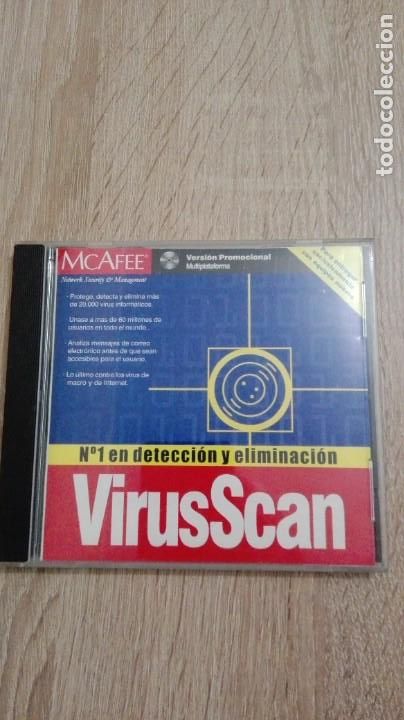 Videojuegos y consolas: VIRUSSCAN 4.0-PC CD ROM-MCAFEE-A&Ntilde;O 1998. - Foto 1
