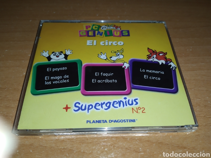 Videojuegos y consolas: CD-ROM PC GENIUS EL CIRCO. CD NUMERO 2. PLANETA DE AGOSTINI. - Foto 2
