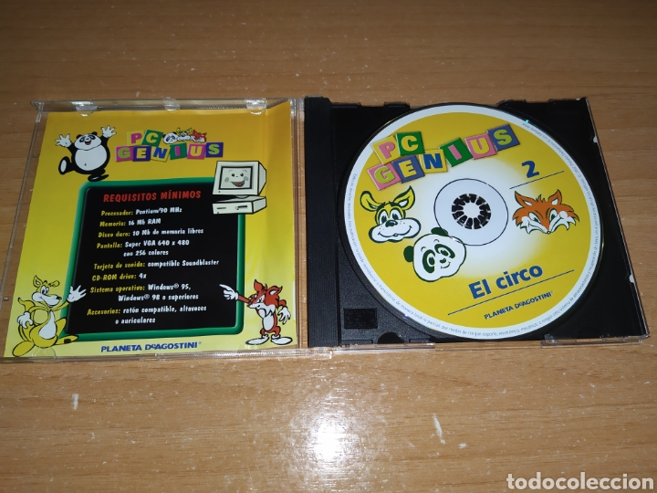 Videojuegos y consolas: CD-ROM PC GENIUS EL CIRCO. CD NUMERO 2. PLANETA DE AGOSTINI. - Foto 3