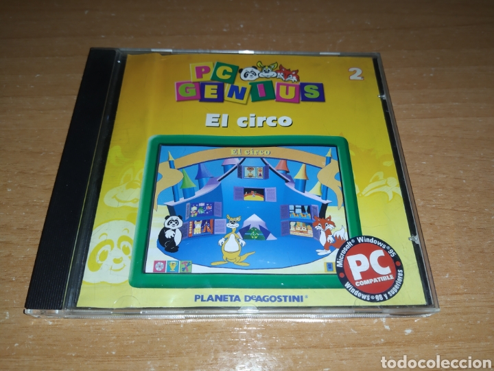 Videojuegos y consolas: CD-ROM PC GENIUS EL CIRCO. CD NUMERO 2. PLANETA DE AGOSTINI. - Foto 1