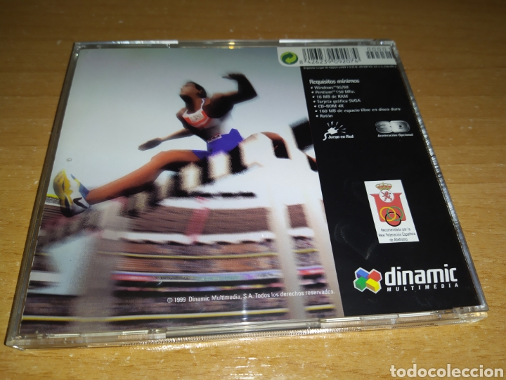 Videojuegos y consolas: CD-ROM PC ATLETISMO 2000. Dinamic multimedia. - Foto 2