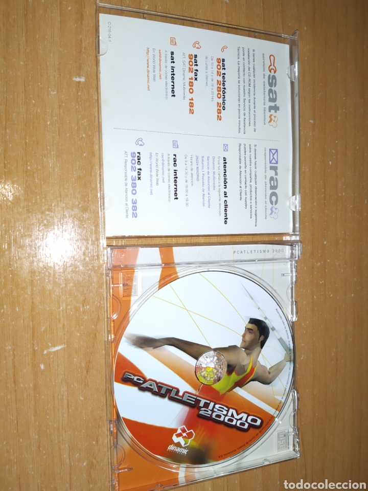 Videojuegos y consolas: CD-ROM PC ATLETISMO 2000. Dinamic multimedia. - Foto 3