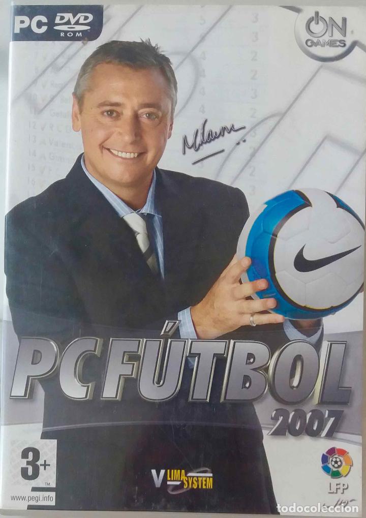 Videojuegos y consolas: PC F&Uacute;TBOL 2007, MICHAEL ROBINSON. PC DVD ROM - Foto 1