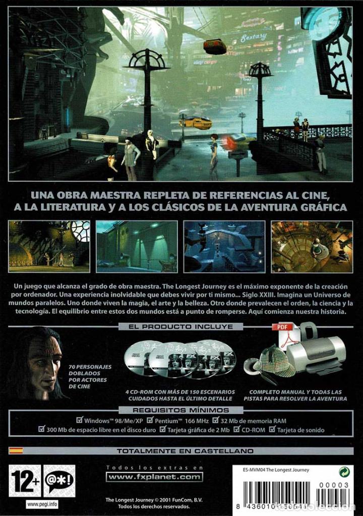 Videojuegos y consolas: The Longest Journey. FX PC - Foto 2