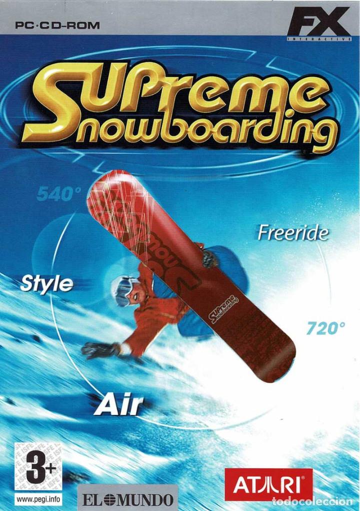 Videojuegos y consolas: Supreme Snowboarding. FX PC - Foto 1